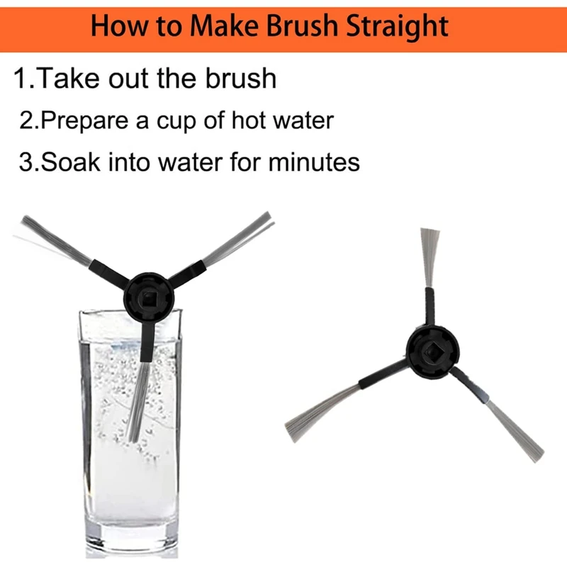 Сменные Запчасти аксессуары для робота-пылесоса WYZE WVCR200S основная боковая щетка