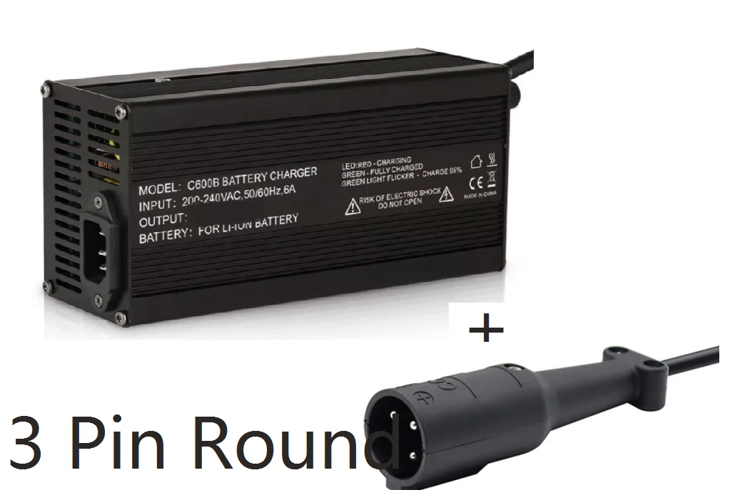 Зарядное устройство Abakoo для гольфа 48 В 6A RXV для Ez-Go EZgo TXT с разъемом RXV и 3 зубцами