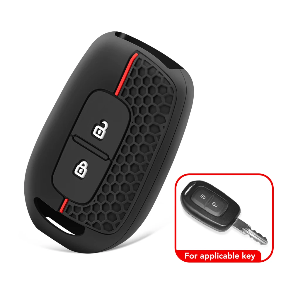 

Силиконовый Чехол Для Ключей Renault Kwid Traffic Symbol Dacia Sandero Logan Duster - Защитный Чехол Для Автомобильного Ключа...