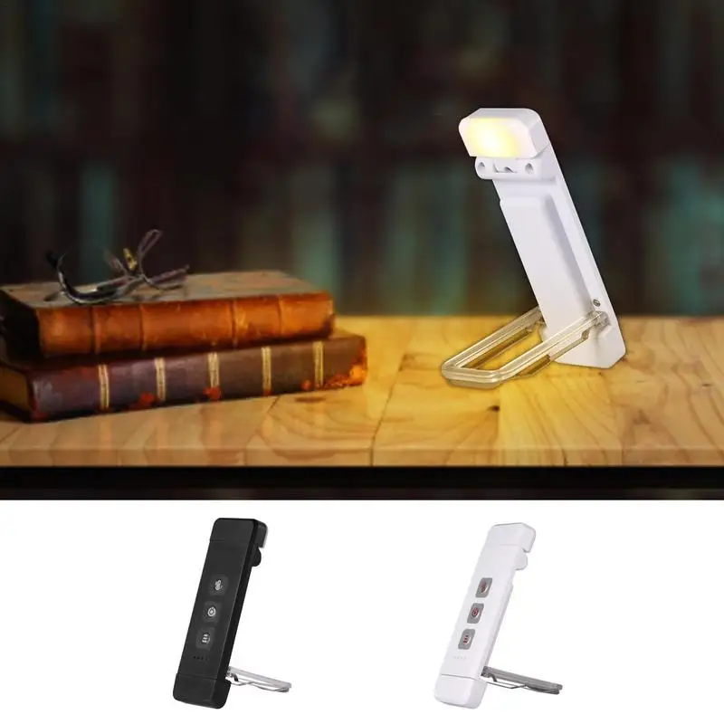 

LED USB Rechargeable Book Light Reading Light Adjustable Eye Protection Night Lights Portable Mini Clip Book Read Lights