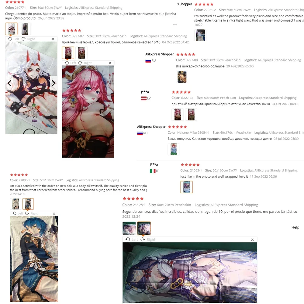 NewStyle аниме игра Genshin Impact Hu Tao косплей Dakimakura обнимающая наволочка для тела отаку
