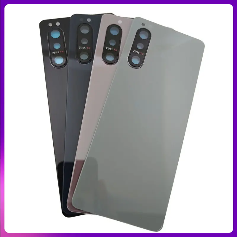 

Задняя крышка корпуса для Sony Xperia 5 II Стеклянная Крышка батарейного отсека для Xperia 5 II задняя крышка корпуса Запасные части