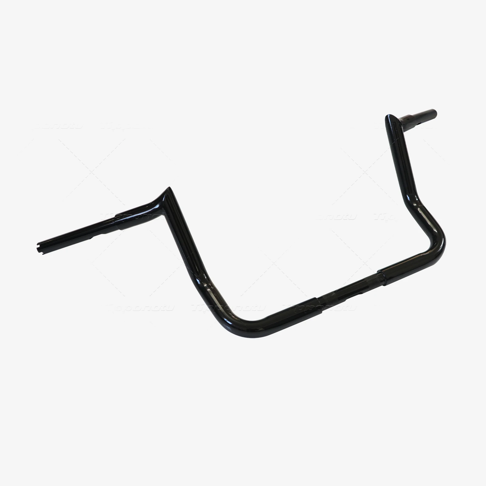 Руль Street Glide Ape 10/12/14/16 дюймов глянцевый черный для Harley Touring 1986-2023 Electra Ultra Limited CVO