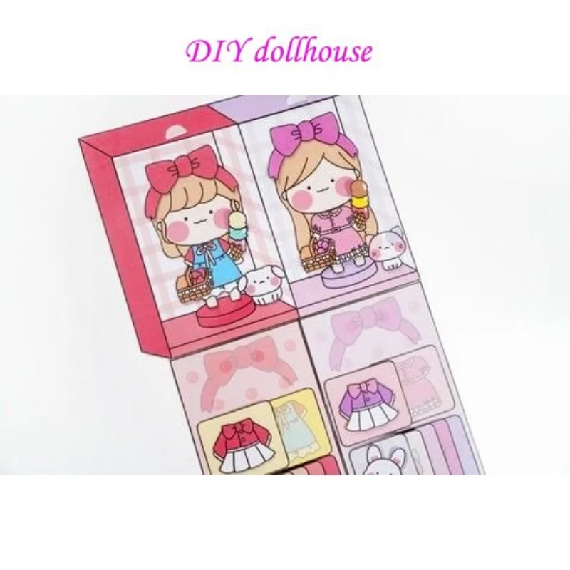 Рисунок 4 - Бумажная кукла с одеждой Bestie для смены шкафа