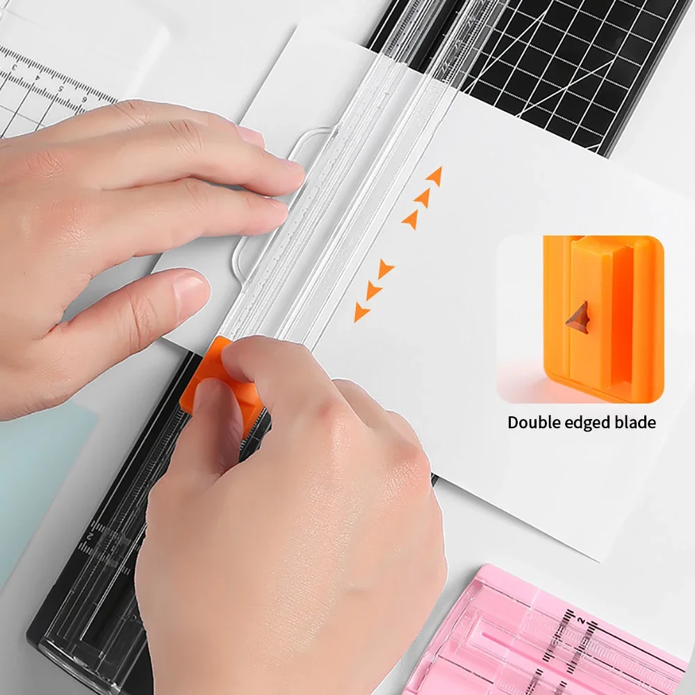 Офисный Двусторонний Резак Для Бумаги Формата А4 А5 С Автоматической Защитой