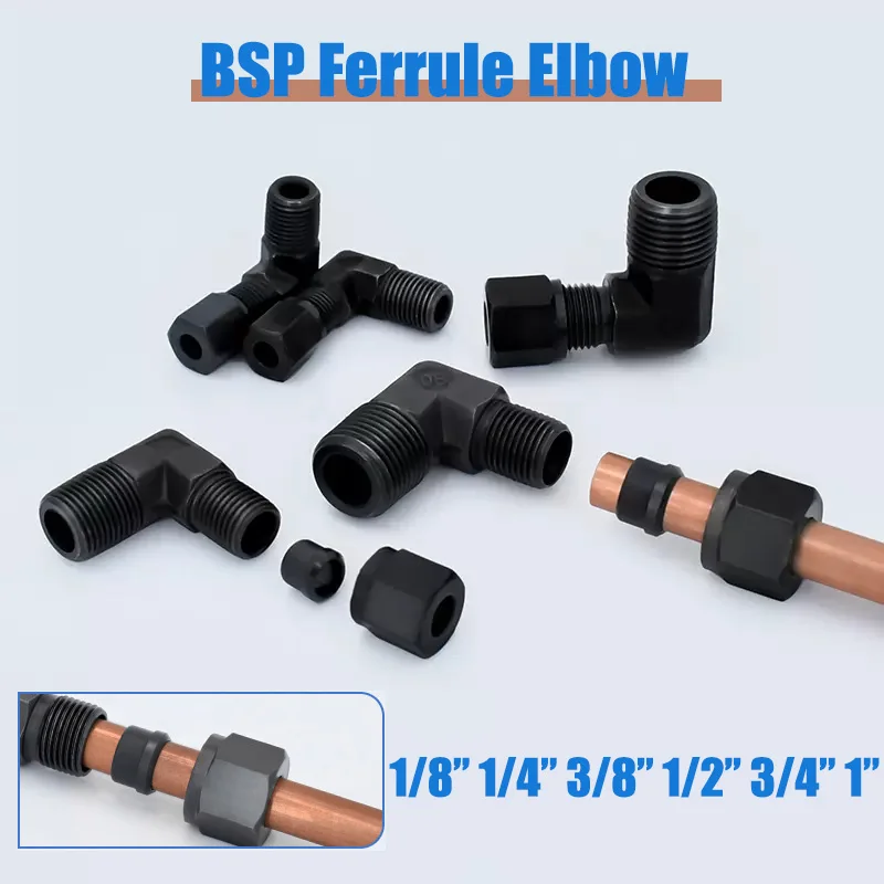 

Hydraulic Carbon Pipe Joint High Pressure Tubing Transition Joint Male Thread 1/8" 1/4" 3/8" 1/2" 3/4" 1" BSP Connection Fitting