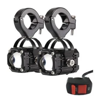 

2 шт., фары для мотоциклов, фары, точечные светильники, противотуманная головка, лампа для работы мотоциклов, Детская сборка, автомобильная ф...