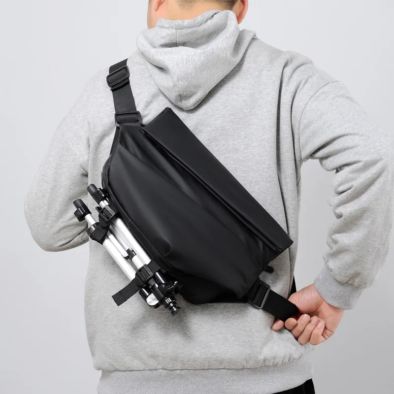 Chest Bags Man Multifunctional Small Sling Backpack Waterproof Multipocket Cross Body Bag Men Sport Crossbody Bag