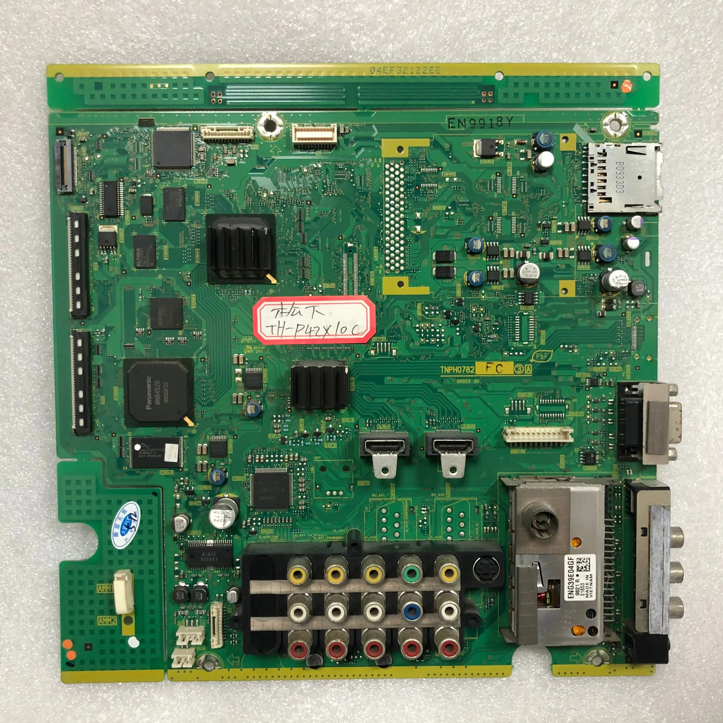 TH-P42X10C TH-P50X10C motherboard TNPH0782