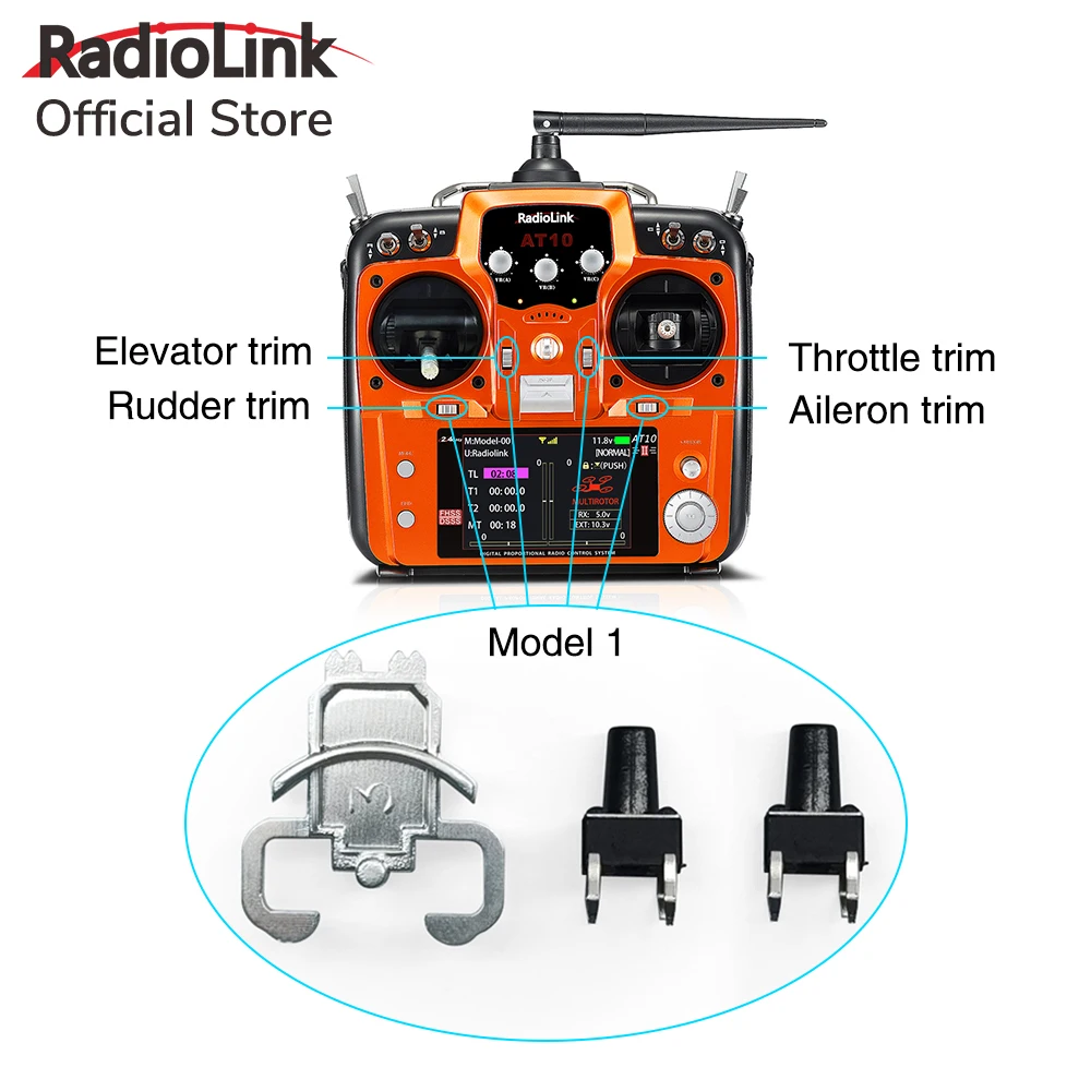 

Radiolink AT10 II отделка заднего вида/элерон/руль/элерон для лифта