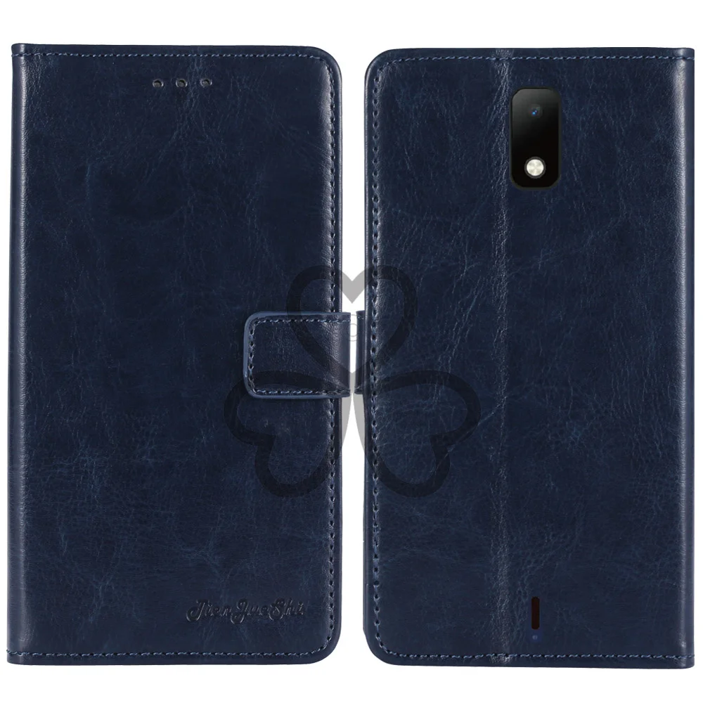 TienJueShi Business TPU Silicone Flip Protect Leather Cover Wallet Case For AT&ampT Calypso 2 Radiant Max Fusion 5G Shell Etui |