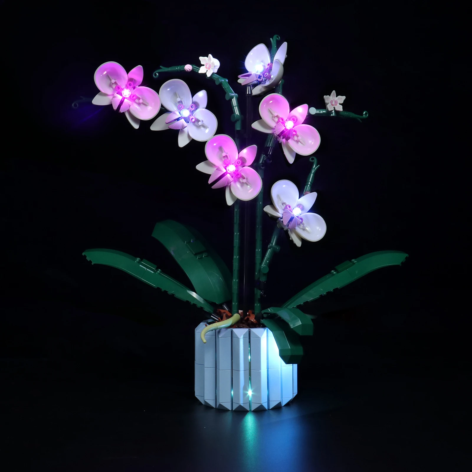 

LED Light Kit for Orchid 10311 Plant Decor （Not Included the Building Model）