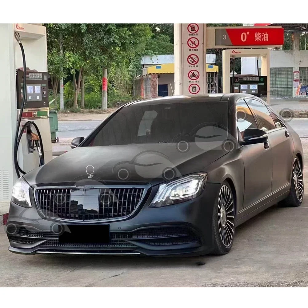 Передний бампер гоночная решетка крышка для Mercedes-Benz W222 S600 S550 S500 S450 S350 2014-2020 Maybach Style