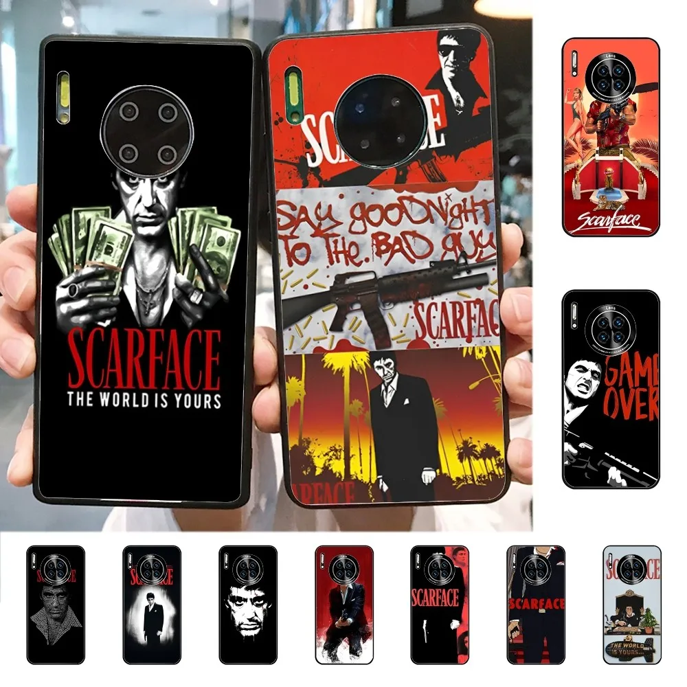 

Scarface 1983 film Al Pacino movie Phone Case For Huawei Mate 10 20 30 40 50 lite pro Nova 3 3i 5 6 SE 7 pro 7SE