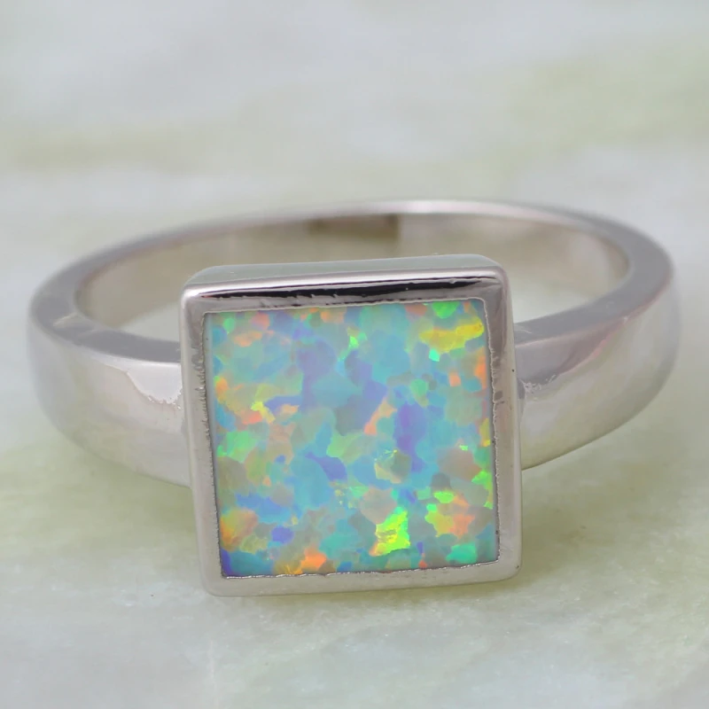 JLR569 уникальный дизайн драгоценный огненный опал кольца для женщин обручальное