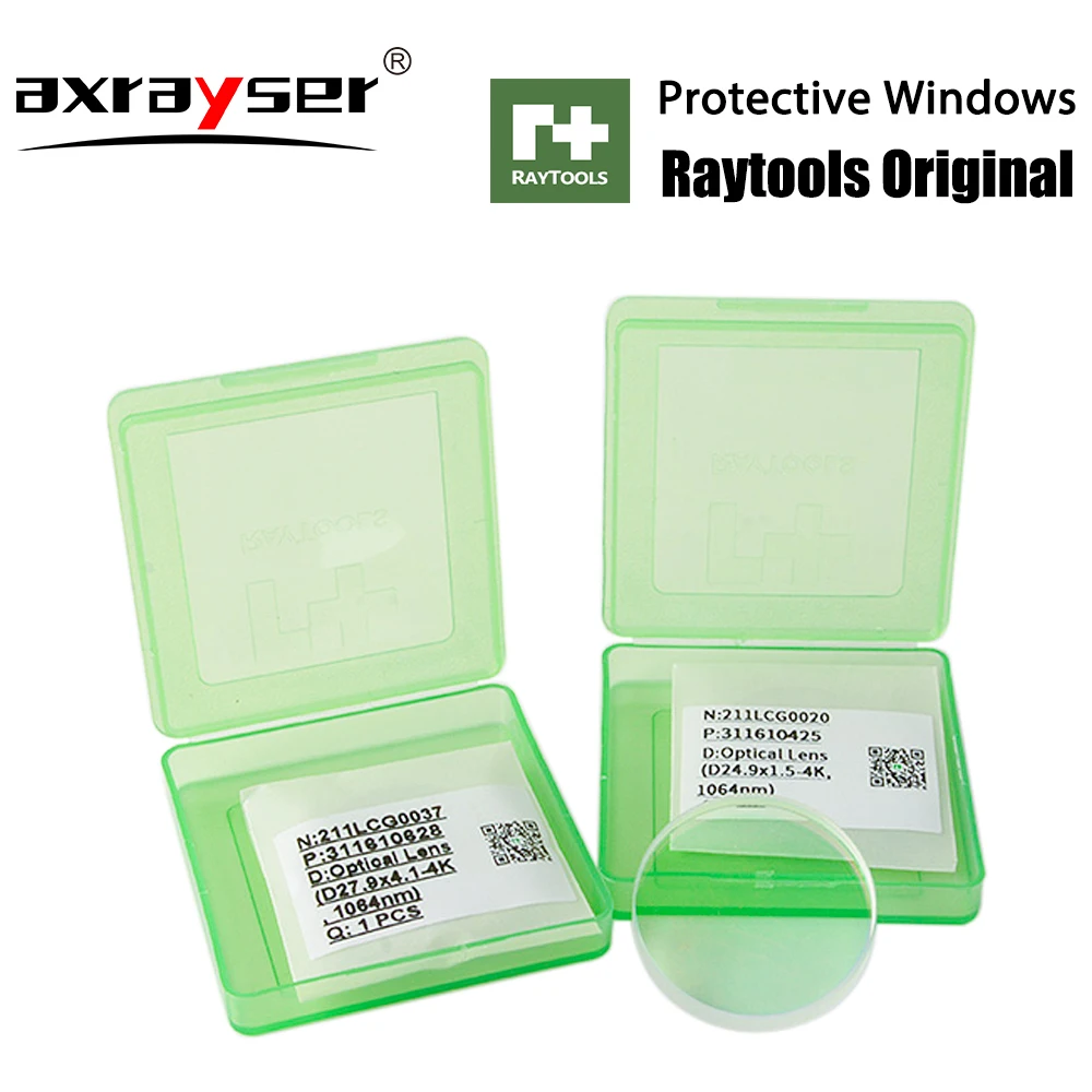 Оригинальная защитная линза Raytools для окон лазерная оптическая 27 9x4 1 волоконной