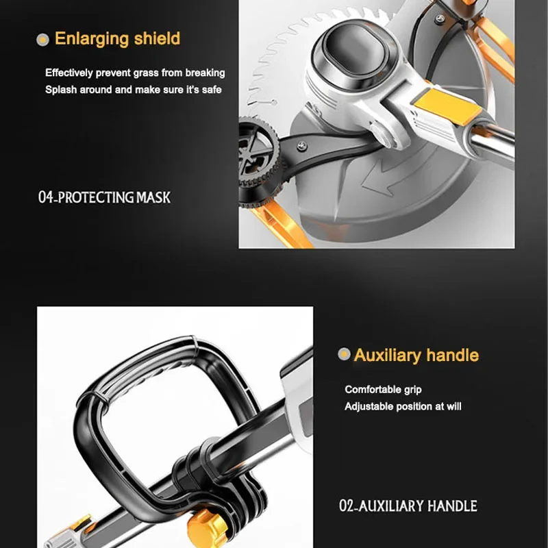 2-в-1 электрическая косилка садовый секатор инструменты беспроводная прополка