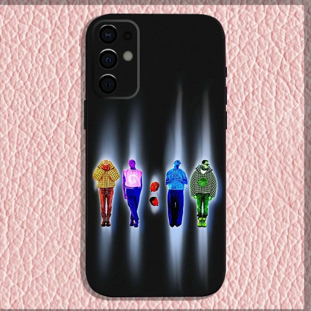 C-Крис B-коричневый Американский чехол для телефона Rapper Samsung S24 S21 S22 S23 S30 Ultra S20 Plus Fe