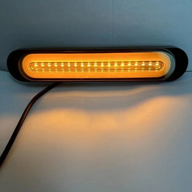 68 светодиодный задний фонарь для грузовика яркий указатель поворота заднего