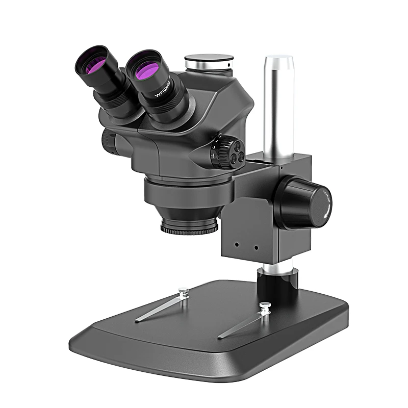 

kalliwei 7050 black Metal Base Electronic Repair Microscope 7-50x Triocular stereo microscopefor Mobile Phone Repair