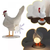 easter decorative night lights for roomsimulated animal chicken eggs lamp party carnival home decoration hens lay eggshome de