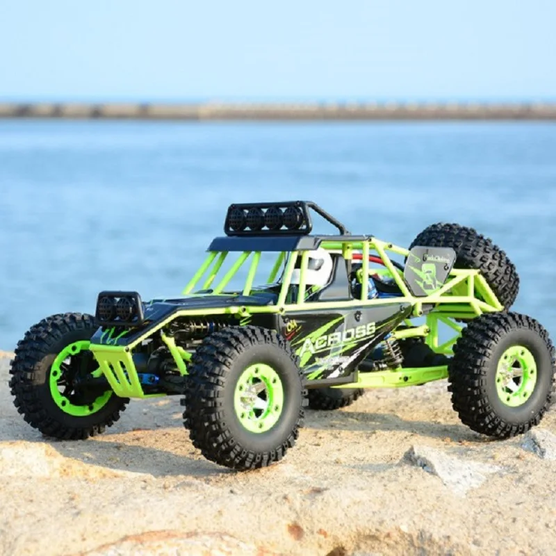 

2.4G RC RTR Control RC Crawler Car Brushed 50km/h Wltoys Electric Speed 12428 High Off-road Racing Car Remote Toys 4WD 1/12 Car