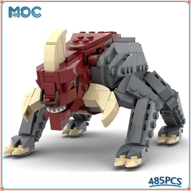 Конструктор MOC серии Арена реалистичный зверь из петранаки геонозианские