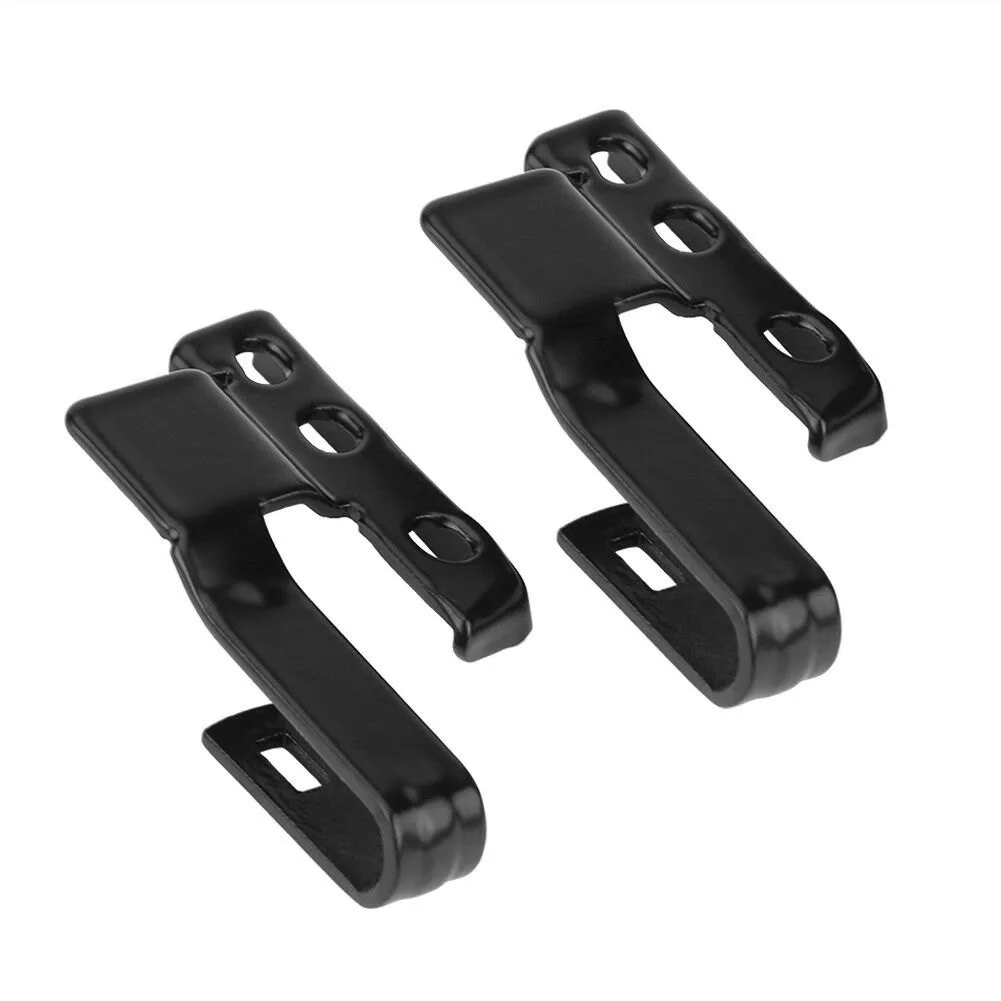 

2PCS Universal Car Front Windshield Wiper Blade Arm Adapter Mounting Kit Black Wiper Adapters Metal Exterior Car & Truck Parts