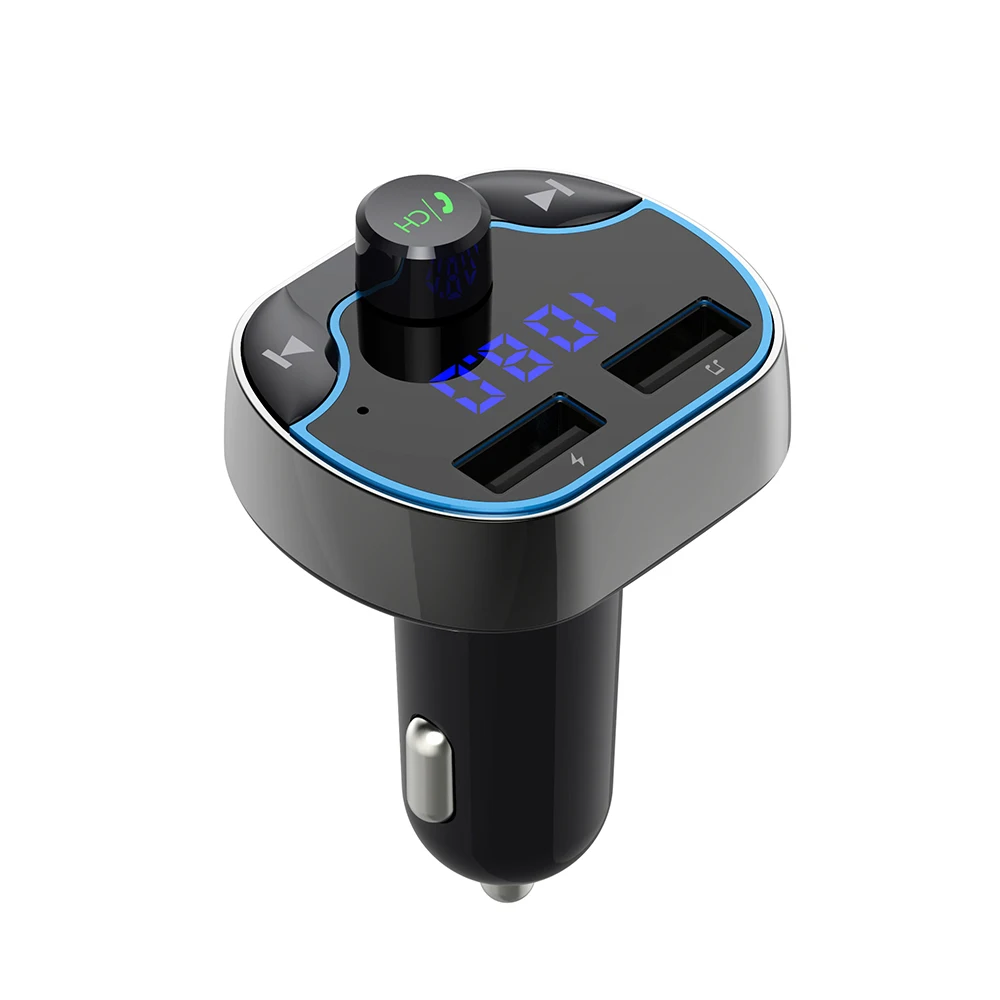 

FM-трансмиттер автомобильный с поддержкой Bluetooth, 87,5-108 МГц, 12-24 В