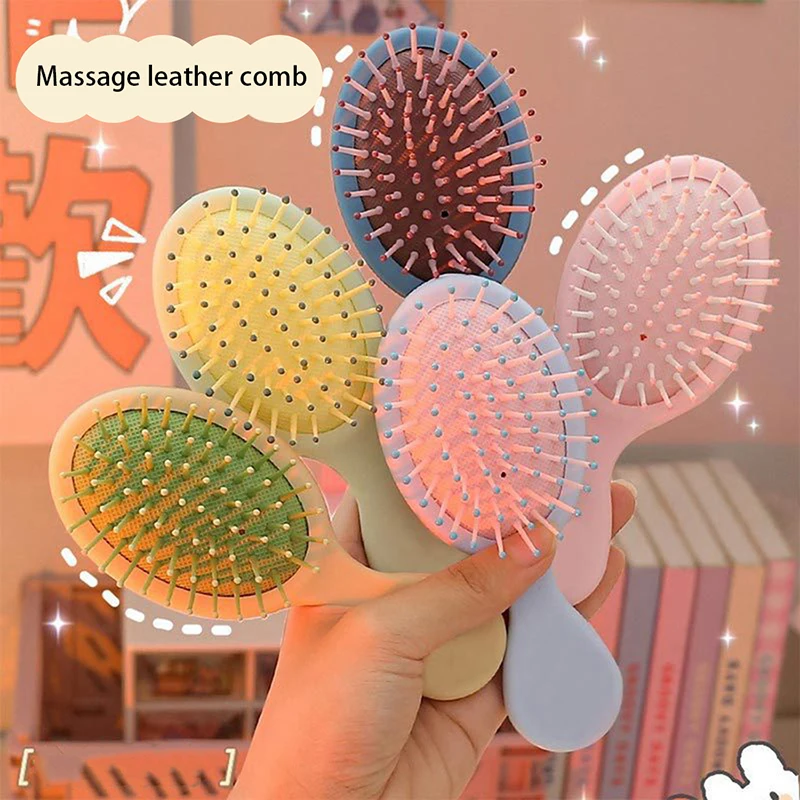 

Wide Teeth Air Cushion Combs Women Cute Scalp Massage Comb Hair Brush Waterproof Mini Comb Home Diy Hairbrush Hairdressing Tools