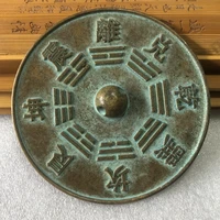 zodiac gossip round pure copper seiko bronze mirror home craft supplies ornament