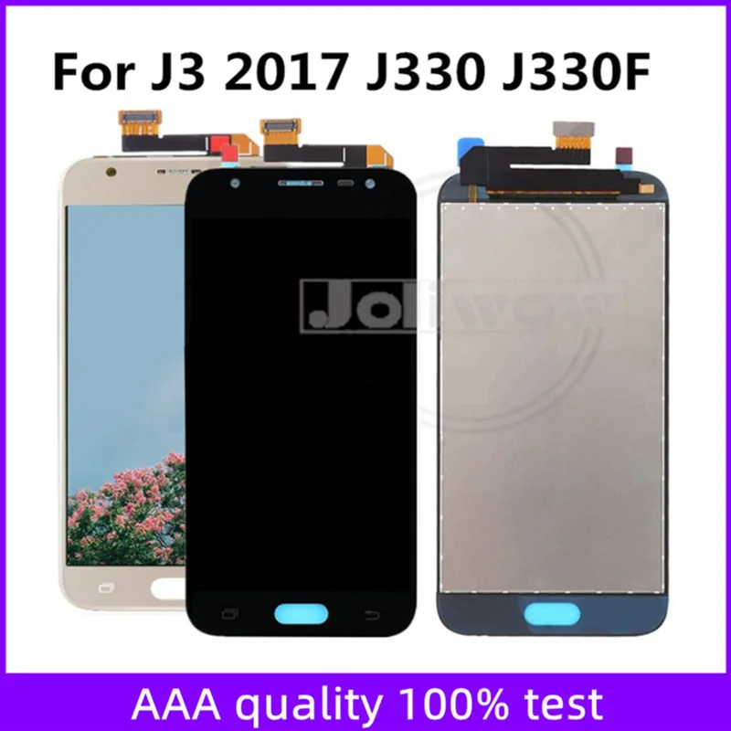 

Can Adjust Brightness J330 LCD For Samsung J3 2017 J330 J330F LCD Digitizer Touch Screen Assembly