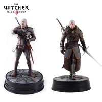 the witcher 3 wild hunt model figure geralt of rivia gwynbleidd cirilla white wolf game action figure collect witcher gift