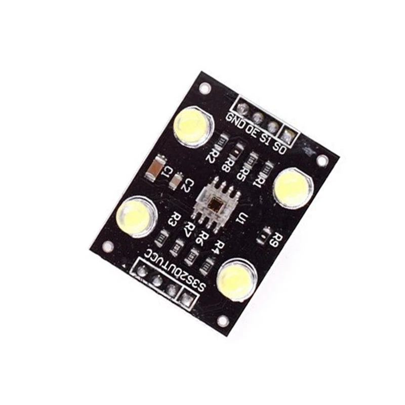 Цельный датчик распознавания цвета TCS230 TCS3200 модуль черный для Arduino сделай сам