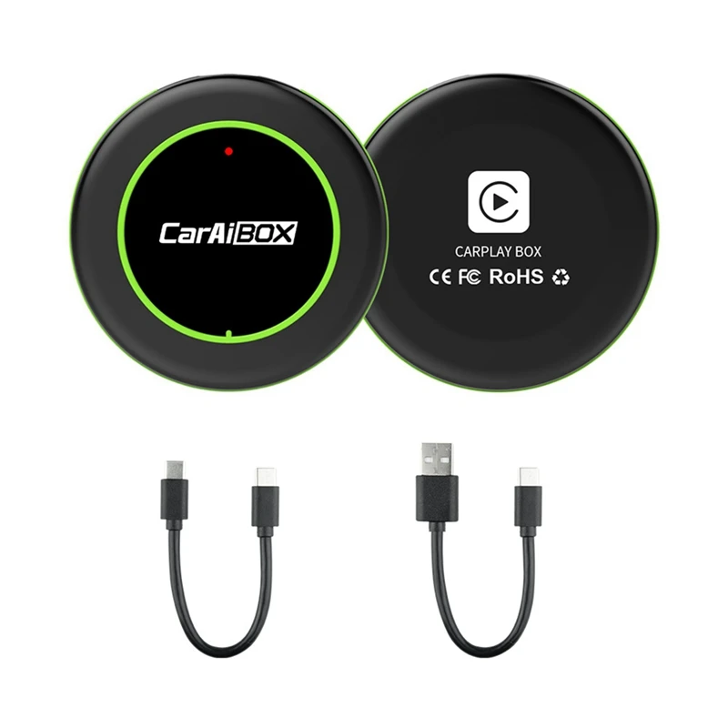 Адаптер Caraibox Carplay проводной к беспроводному экрану проекционная коробка