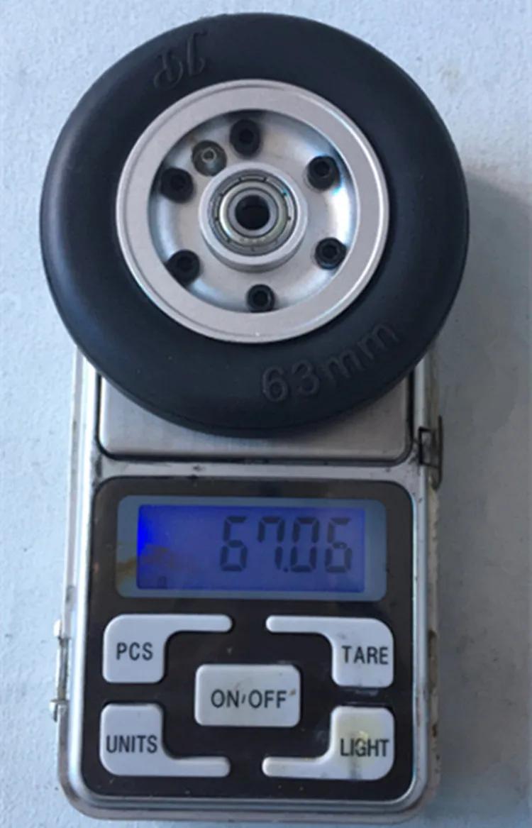 RC модель 70 мм 75 JP тормозное колесо для шасси самолета с неподвижным крылом