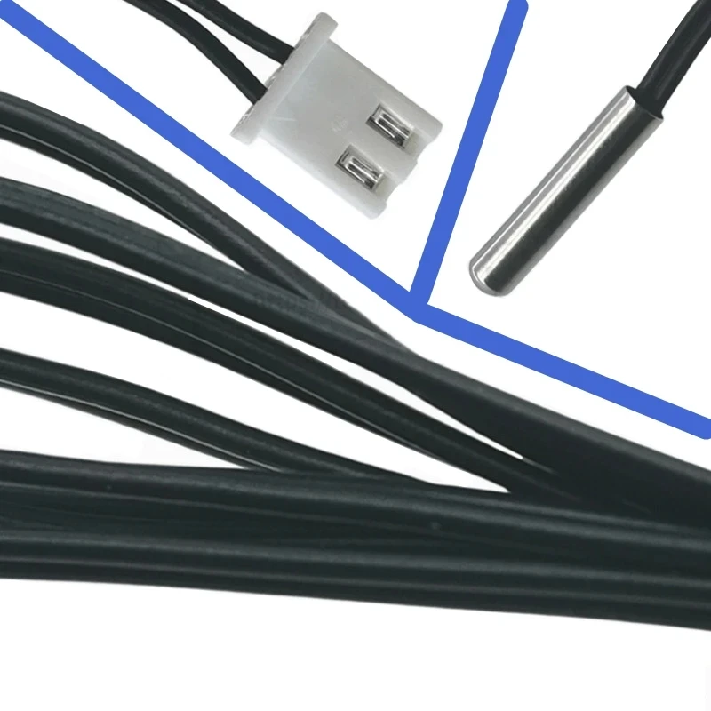 Датчик температуры NTC B3950 10K 1% водонепроницаемый зонд 3*15 мм из нержавеющей стали