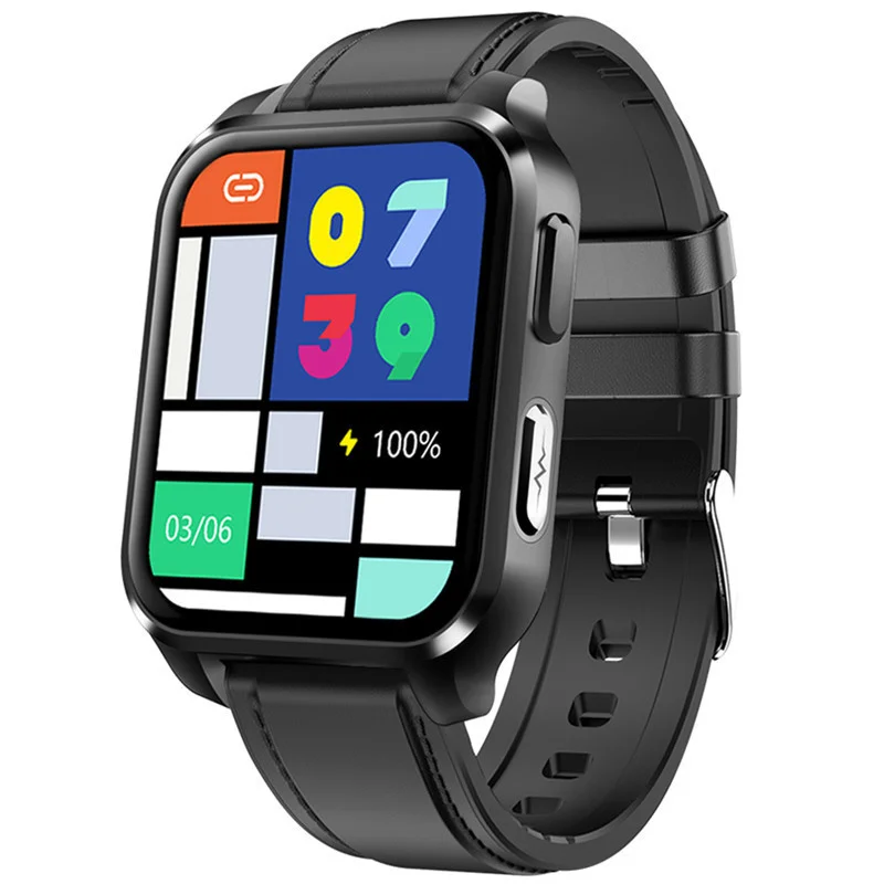 

For E90 Smart Watch Bluetooth Call Woman Man Fitness Body Temperature Heart Rate Monitoring Bracelet Sport Waterproof Smartwatch