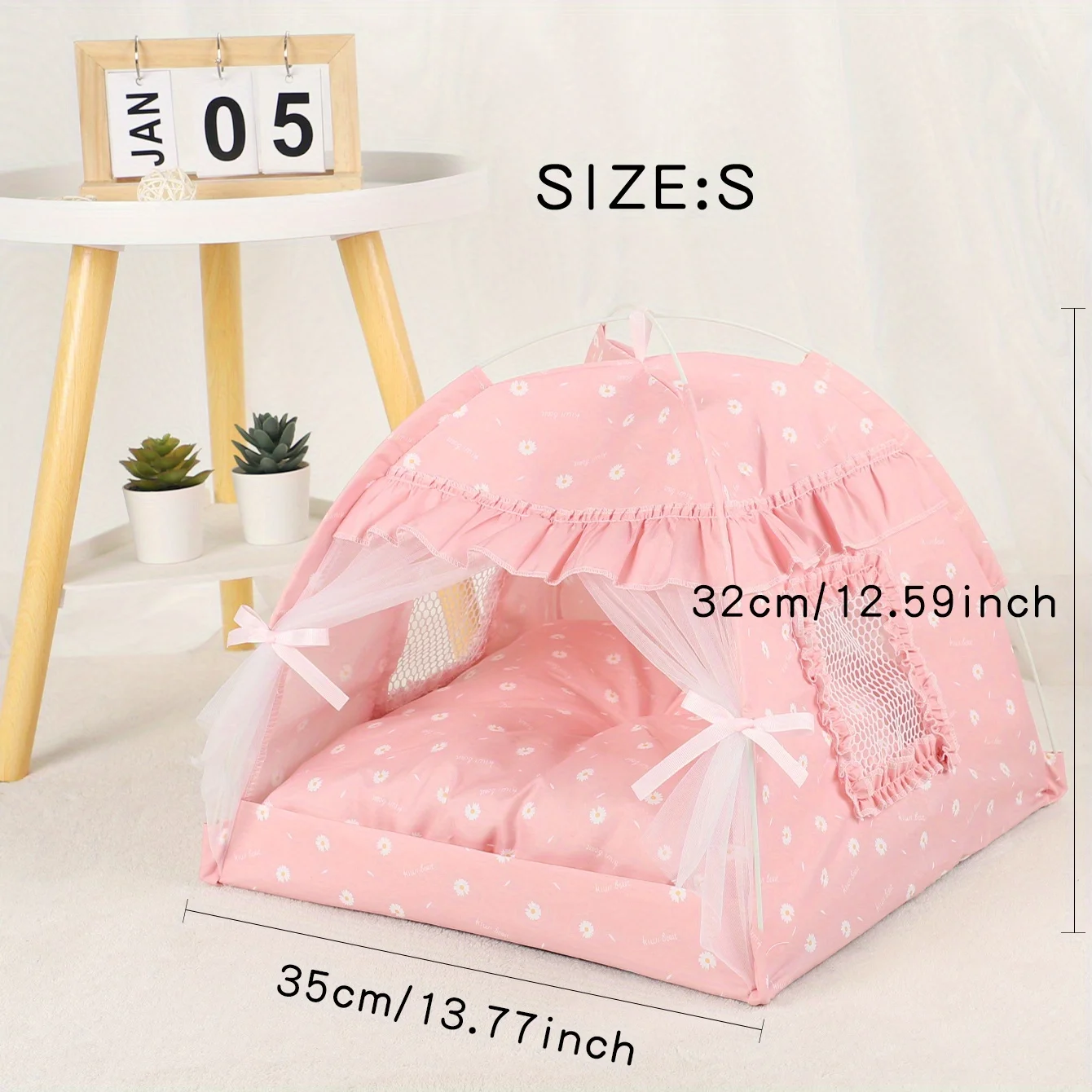 Полузакрытый палатка из кружева для домашних животных складной удобный и