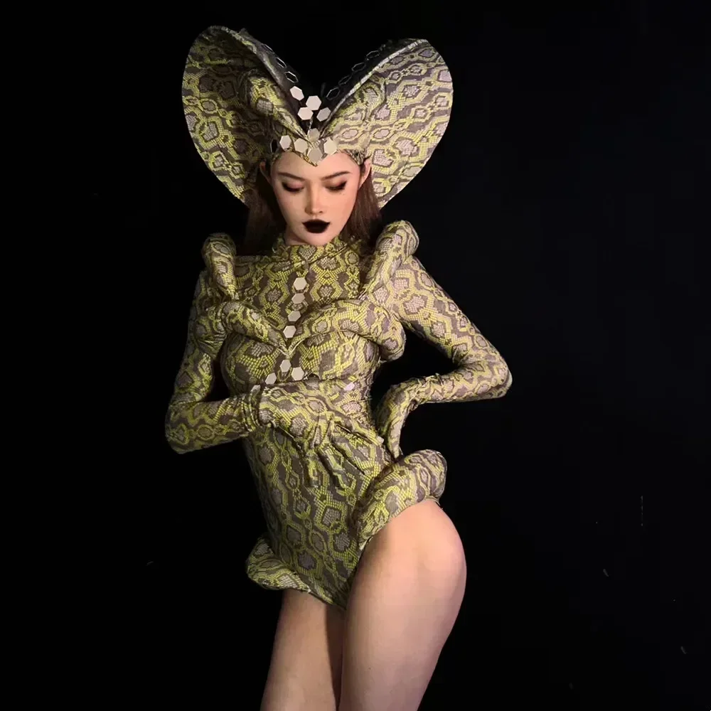 Хэллоуин Косплей Костюм Танцевальная Команда Вечеринка Шоу Рейв Наряды