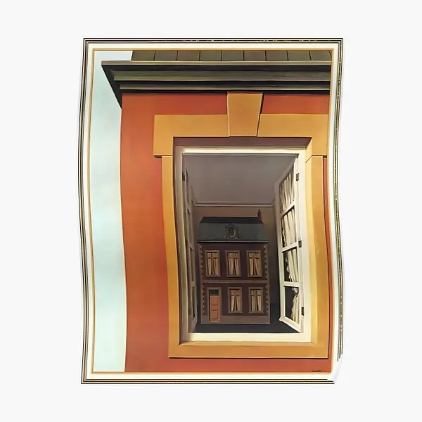 

Современный постер с изображением диалектики Рене магритте, картина с забавной росписью, современное настенное винтажное украшение комнат...