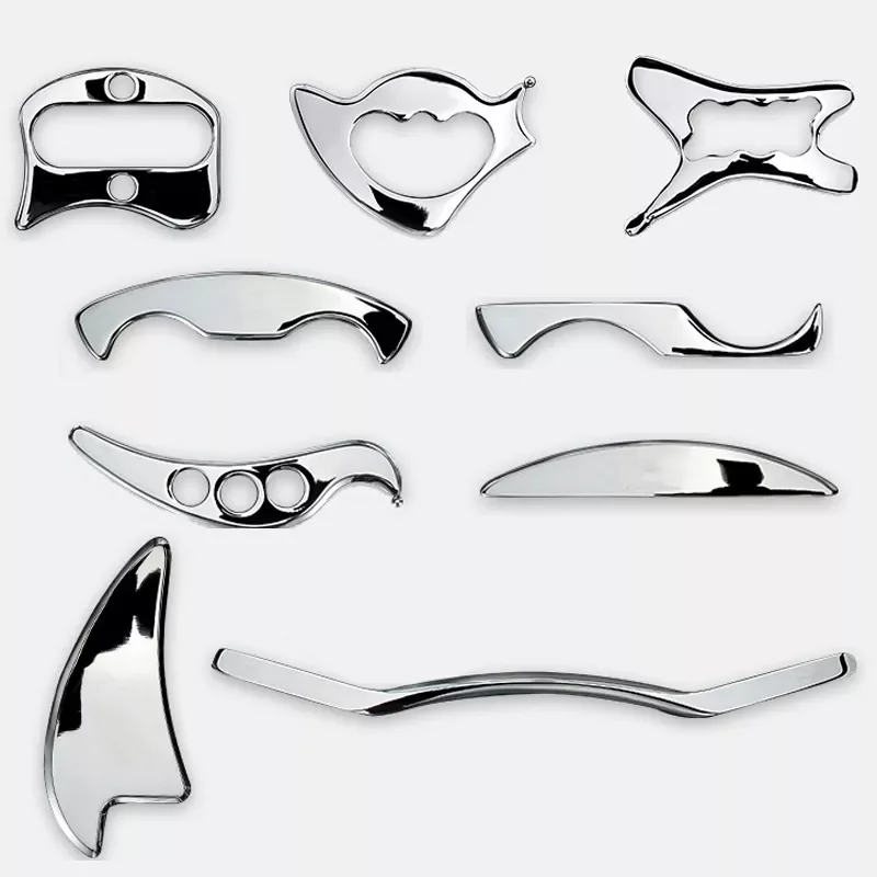 

Массажер для мышц Gua Sha, ручной массажер из нержавеющей стали для релаксации мягких тканей, физиотерапия, снижение боли в теле, инструмент дл...