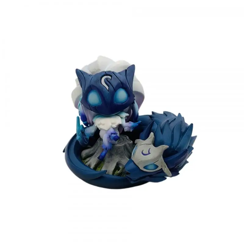 

Фотостатическая кукла детской Лиги Легенд, настольные украшения, праздничные подарки для мальчиков без коробки, высота 10 см