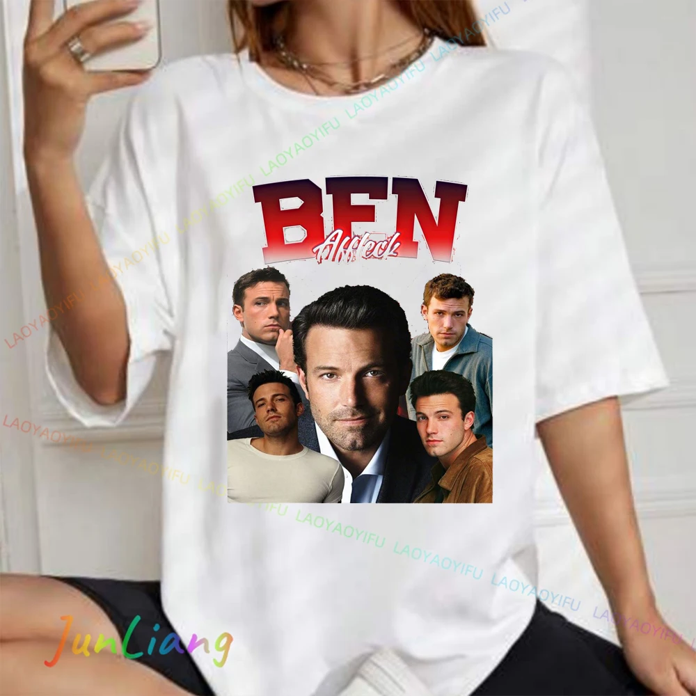 Простая рубашка Ben Affleck футболка для телешоу фильмов фанатов Мужская 100% хлопок