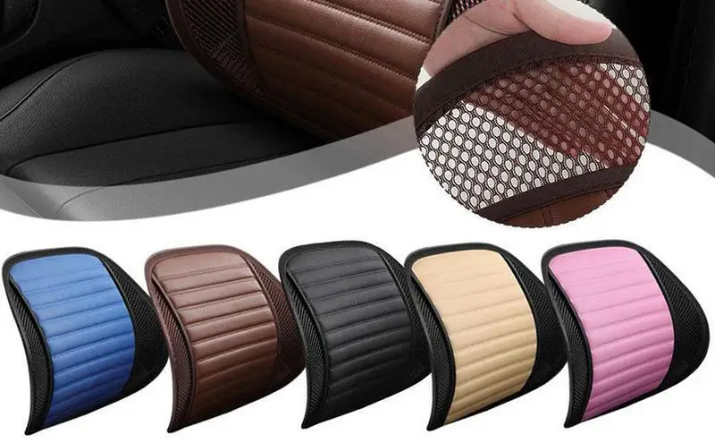 

Auto Soft Back Support Lumbar Pillow Seat Back Cushion Car Lumbar Support Back Cushion car Waist Back Cushion for Car and Office
