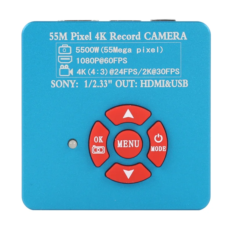 Тринокулярный стереомикроскоп 3 5X-90X 180X Simul-Focus 34MP 48MP 55MP 4K 2K 1080P HDMI USB VGA Видеокамера