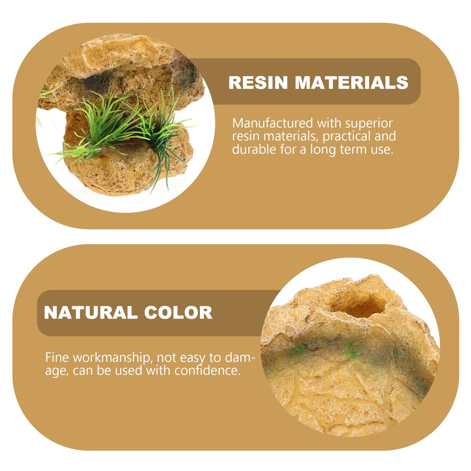 Ящерица черепаха терраса скрывающее укрытие аквариум украшение в виде рыбы хаки