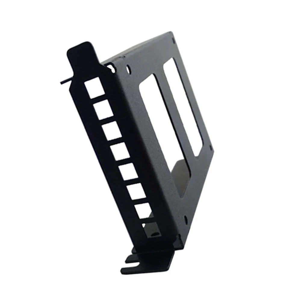 1 Pcs Metal PCI Slot 2.5inch IDE/SATA/SSD/HDD Rear Panel Mount Bracket Hard Drive Adapter Tray Caddy |