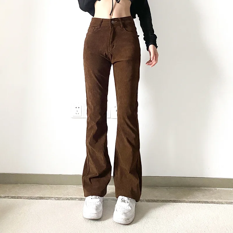 

Women Gothic Cargo Jeans Wide Leg Punk Grunge Baggy Denim Pants Loose Trousers Harajuku 90s Streetwear