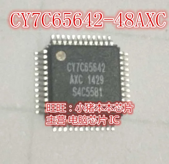1 PCS/LOTE CY7C65642-48AXC CY7C65642  TQFP-48 Brand new and original